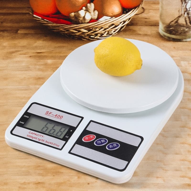 Balança Cozinha Digital 10kg Alta Precisão Dieta E Nutrição Portátil