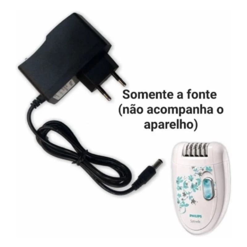 Fonte Para Depilador Satinelle HP6403 13v 400ma Bivolt