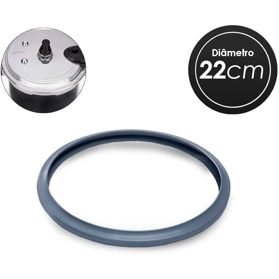 Silicone Para Panela de Pressão Borracha Brinox Vedação 4,2L Promoção