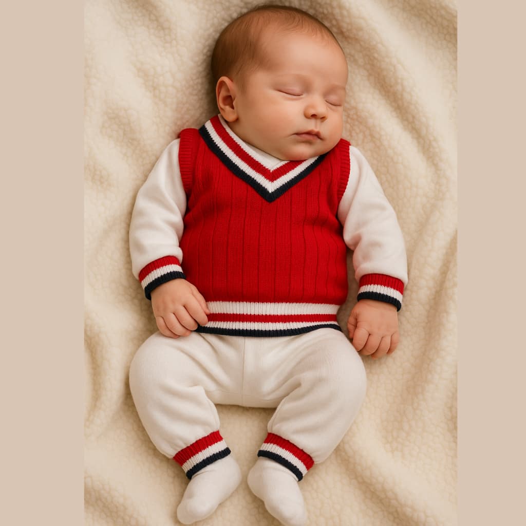 Conjunto Batizado Bebê Pagã Suéter Linha Recém Nascido 3 Peças Estiloso Saída Maternidade Enxoval