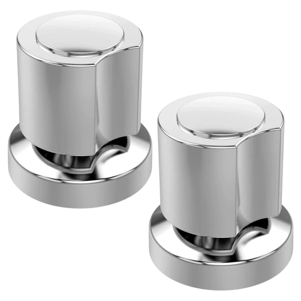 Kit com 2 Acabamentos Deca C40 Cromado em Metal — Durabilidade e Acabamento Sofisticado