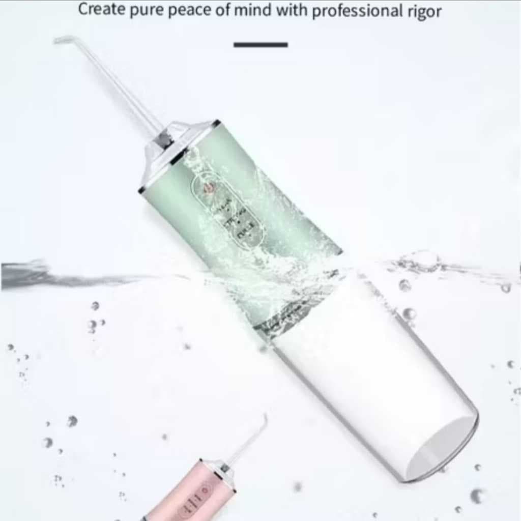 rrigador Dental Elétrico Portátil 220ml – Limpeza Profunda e Cuidado Bucal Completo