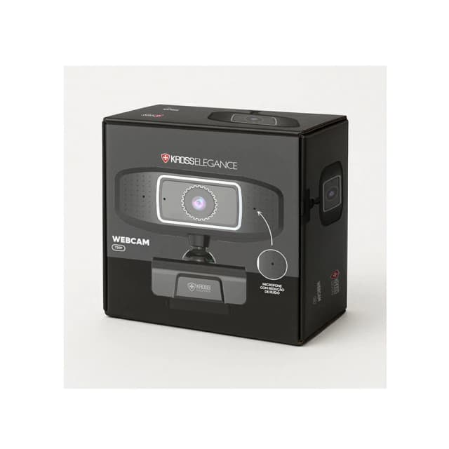 Webcam Kross 720p ke-wb720p2 com Microfone