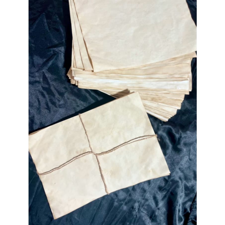 Folha Envelhecida Folha vintage A4 Tipo kraft Pergaminho Decorativo artesanato convite impressão