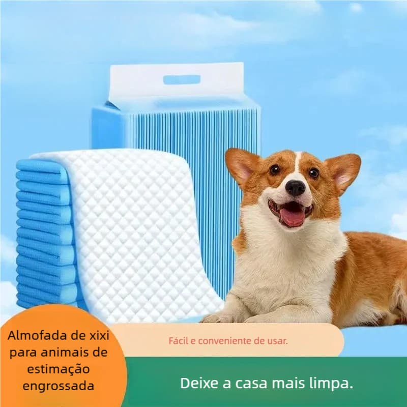 Tapete para Cachorros Higiênico – 5 Camadas Proteção, Diversos Tamanhos