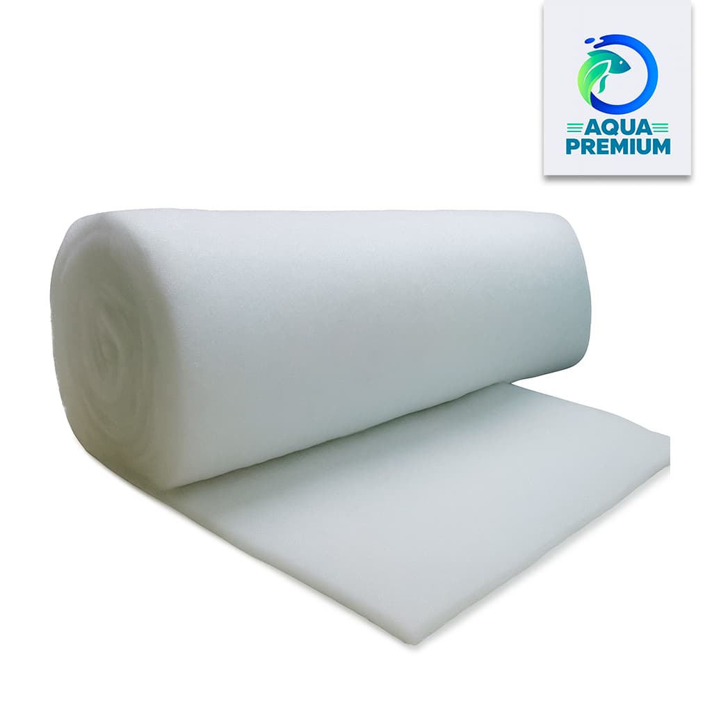 Manta Acrílica Perlon Para Filtros de Aquários e Lagos – 100g Alta Qualidade