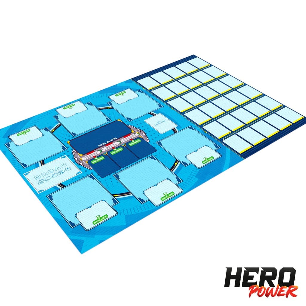 Playmat Marvel United | Retangular compacto Exclusivo 90x61cm | Lona Vinil 440g