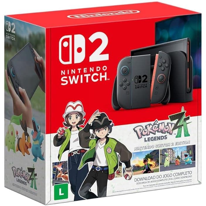 Nintendo Switch 2 - 256GB - NACIONAL + Pokémon Legends: Z-A
