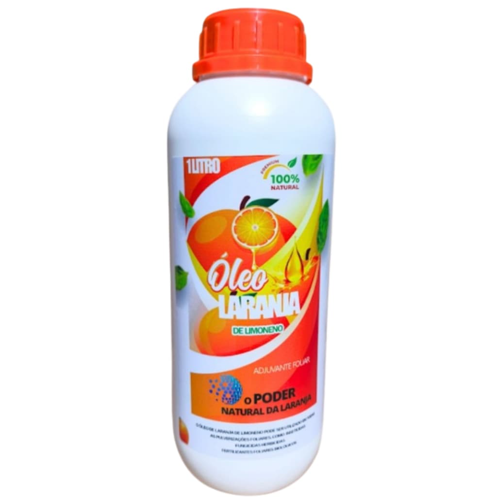 Oleo De Laranja 1 Litro D-Limoneno Adjuvante Fertilizante Plantas Agricultura