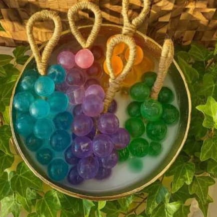 Cacho de Uva - Sabonete Artesanal GRANDE 230g, Presente Luxo.