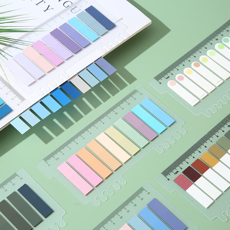 Marcador De Régua Marcador De Página Livro Papelaria Escritório