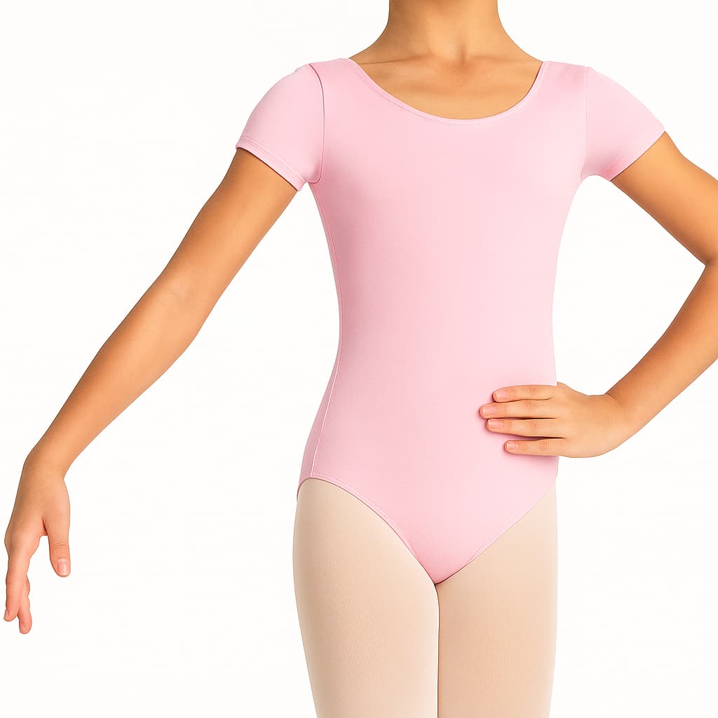 Collant infantil menina  Ballet, Meia Manga - Maria Chica