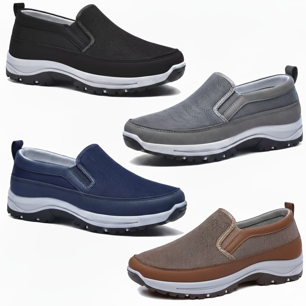 Kit 2 Pares De Tenis Sapatilha Masculino Moderno Aquatico Adventure Solado Costurado Macio Promoção