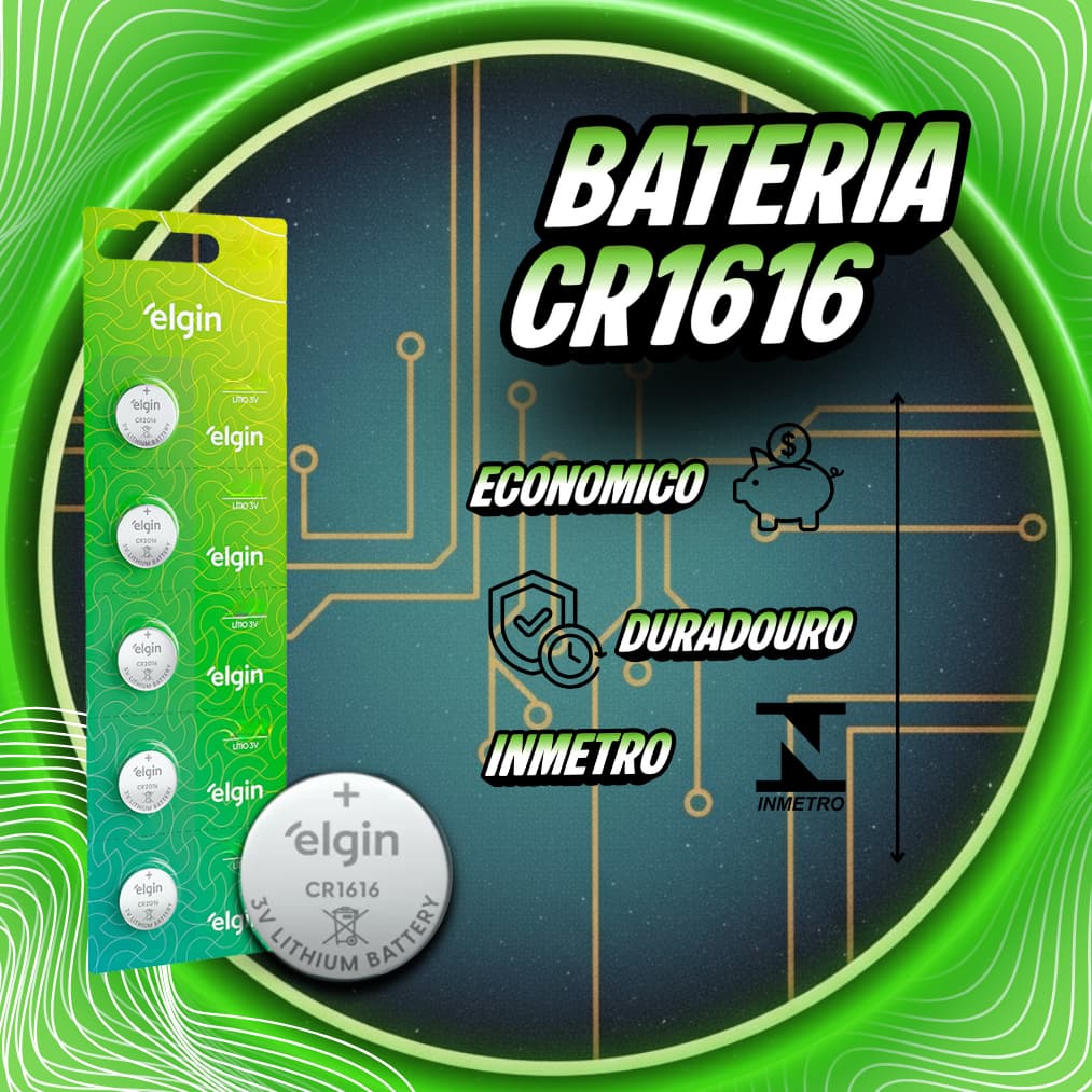 Elgin CR 1616 3v Escolha sua quantidade