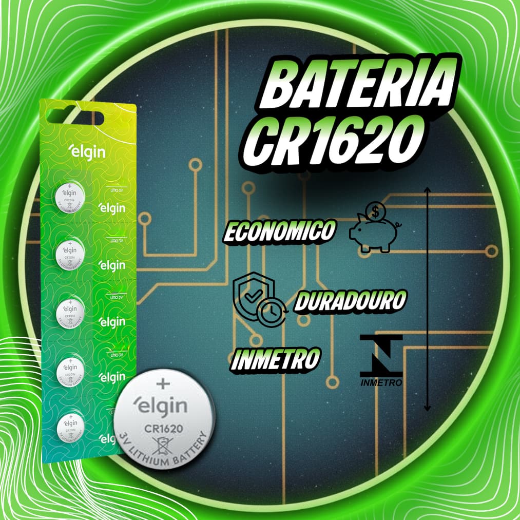 Elgin CR 1620 3v Escolha sua quantidade