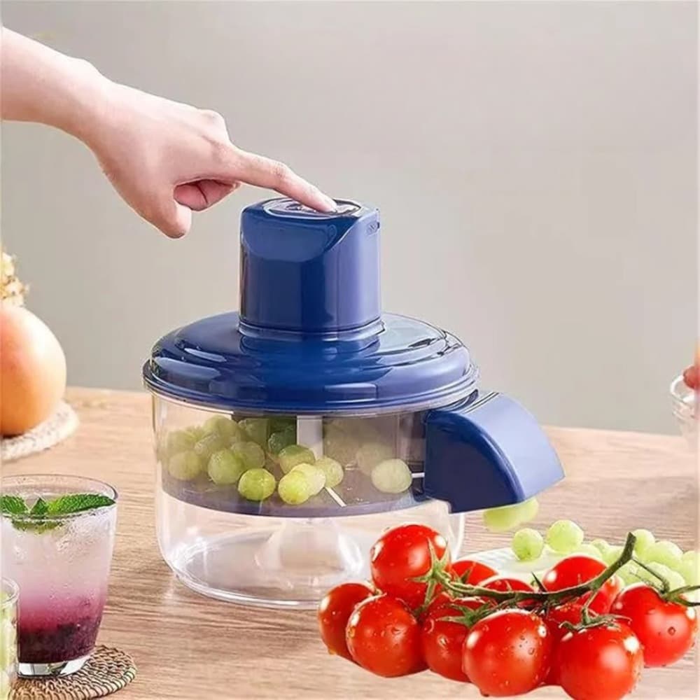 Descascador Elétrico de Alho Frutas e Vegetais Automático – Design Portátil e Bateria Recarregável via USB