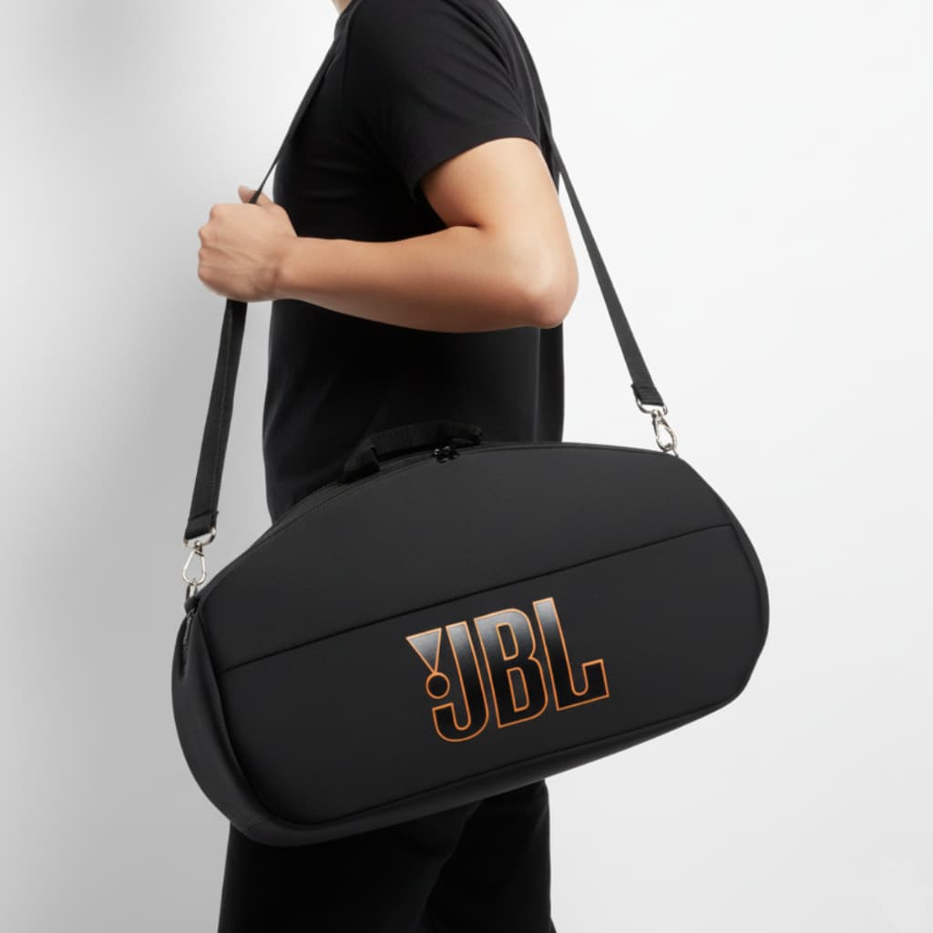 Bolsa Case Capa Para Boombox  3 2 1 4 Espumada Resistencia Estampa Premium Alça Resistente Nova Envio já