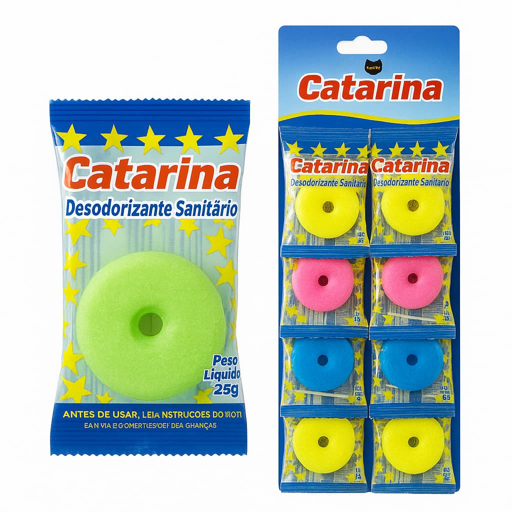 Kit 24 Pedra Sanitária 25g Vaso Banheiro Aroma Lavanda na Promoção