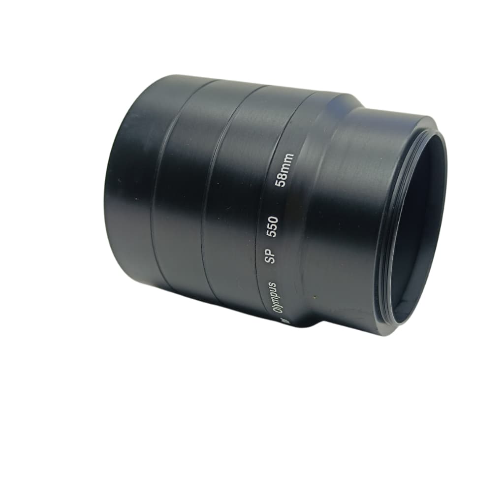 Tubo adaptador 58mm para Olympus SP-550UZ Novo