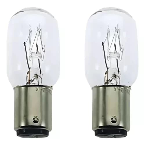 Kit 2 Lâmpadas Máquina Costura Singer Doméstica Encaixe 2 Polos 110v Promoção! .