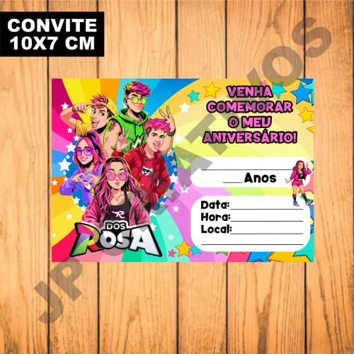 CONVITE ANIVERSÁRIO EMILLY VICK DOS ROSA