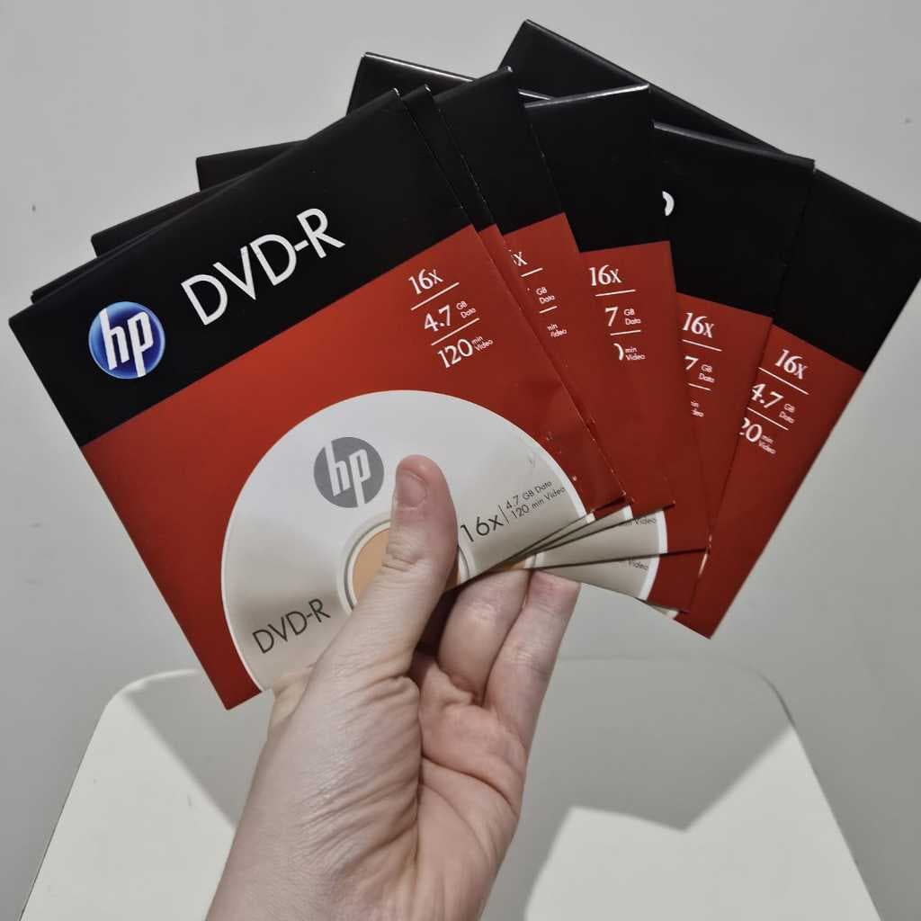 DVD-R HP 16X 4.7Gb 120min (Unidade) - Original