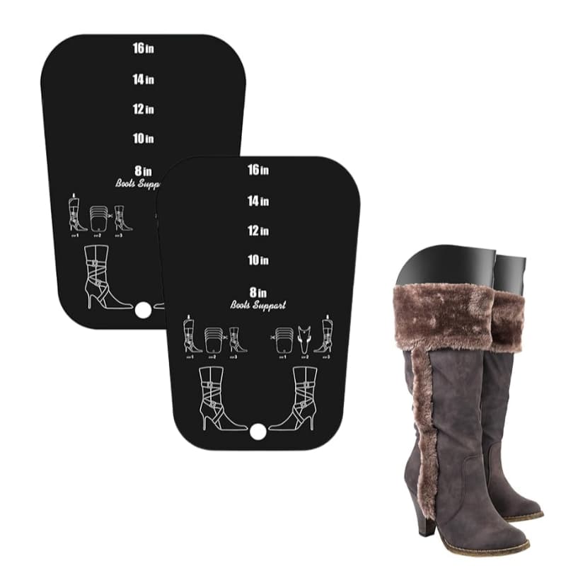 Suporte Modelador Flexível Para Botas Antivinco AntiRugas AntiDeformação Previne Rachadura Mercatoe