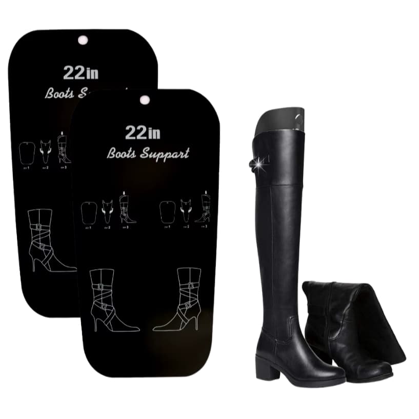 Modelador Suporte Flexível de PVC para Cano De Bota do 22cm ao 58cm AntiRachadura e Vinco | Mercatoe