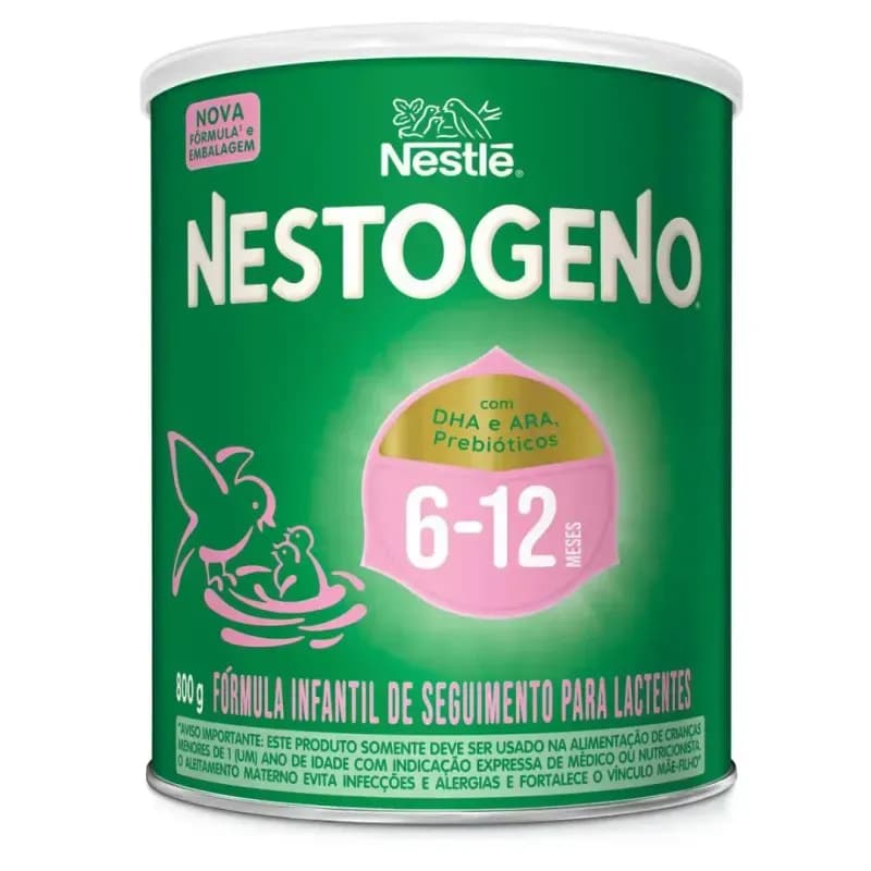 KIT 2 COMPOSTO LACTEO NESTOGENO 1 INTEGRAL - 800gr