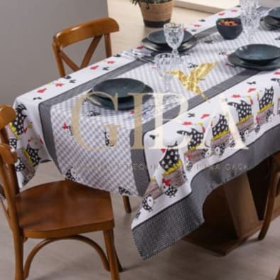 Toalha de mesa cozinha VÁRIOS TAMANHOS E ESTAMPAS - PREÇO DE FÁBRICA