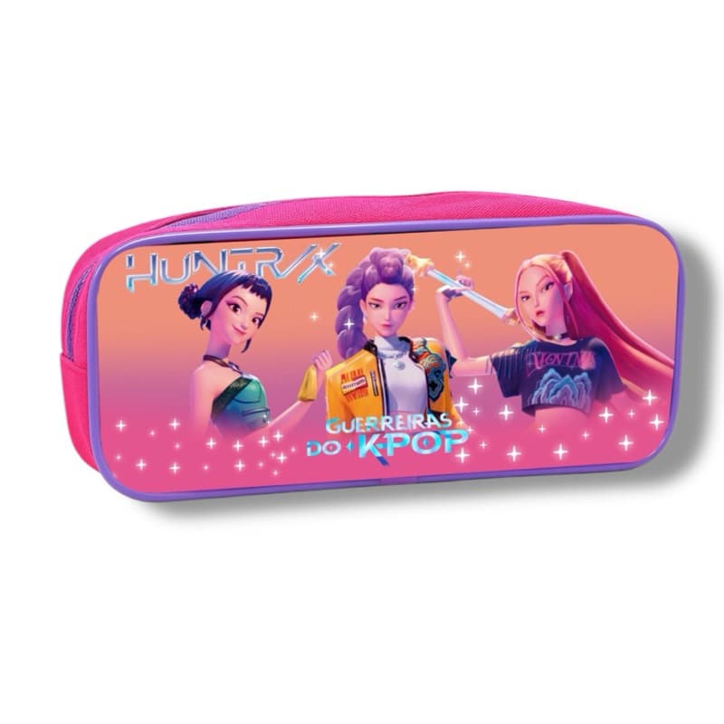 Estojo Escolar Infantil porta lápis Stitch Menina Menino