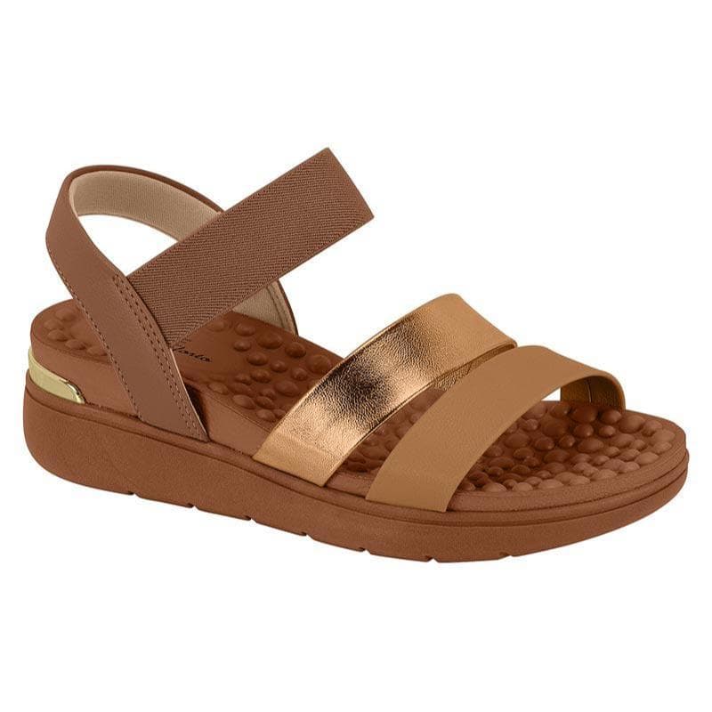 Sandalia Ortopedica Modare Feminina Elástico Calce Fácil Esporão Macia Confortável Original