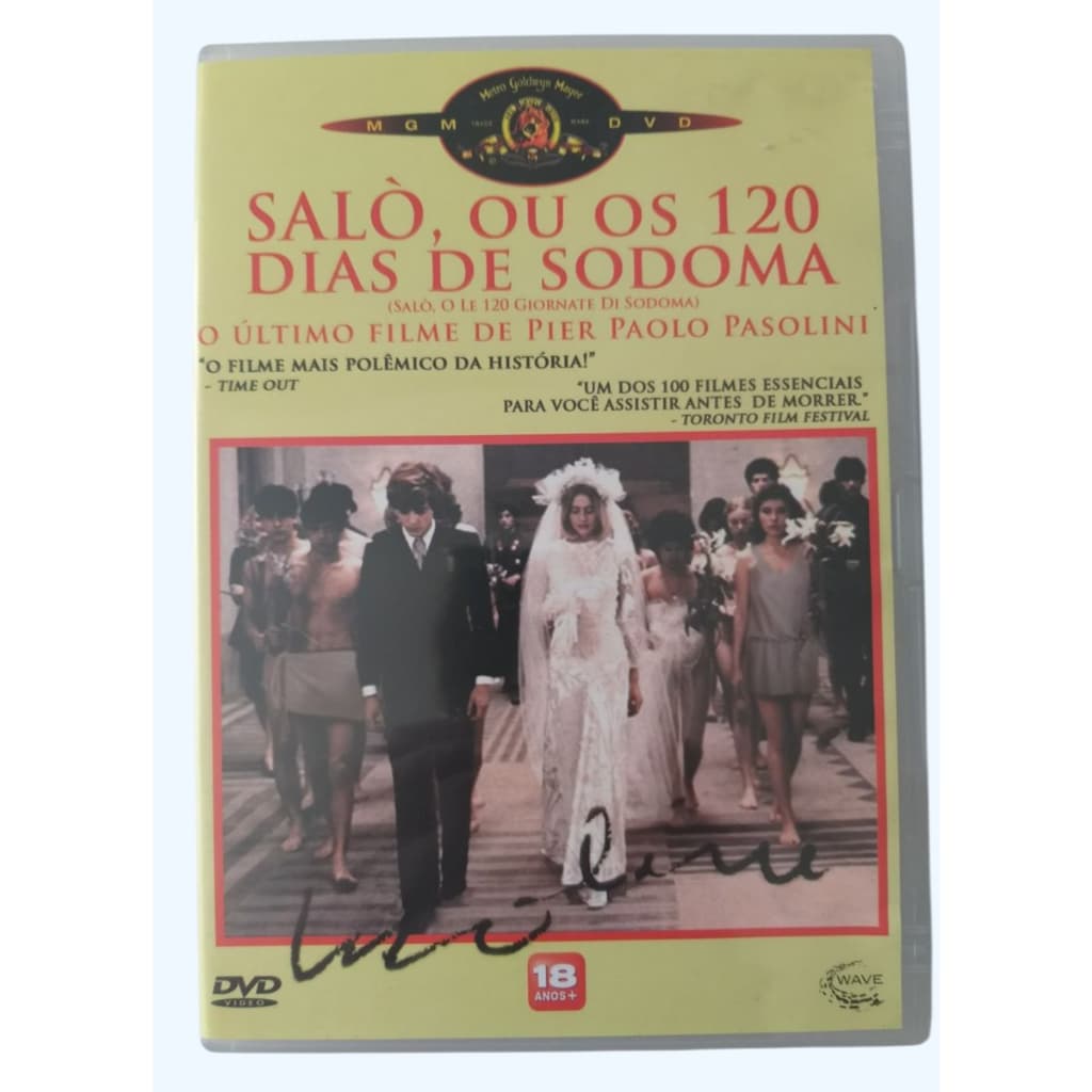 Dvd Saló (Os 120 Dias De Sodoma) 1975/ Direção Pier Paolo Pasolini