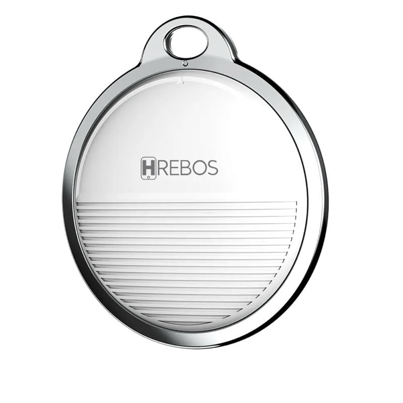 Hrebos – Rastreador Inteligente H-Tag Finder IF-700 Preto | Bluetooth Compatível com Apple Find My Localize Tudo