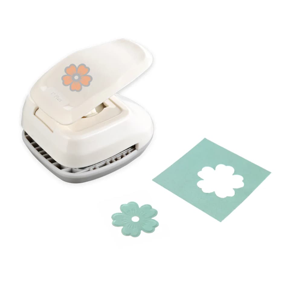 Furador Scrapbook Complexo Com Relevo Flor 2,6cm