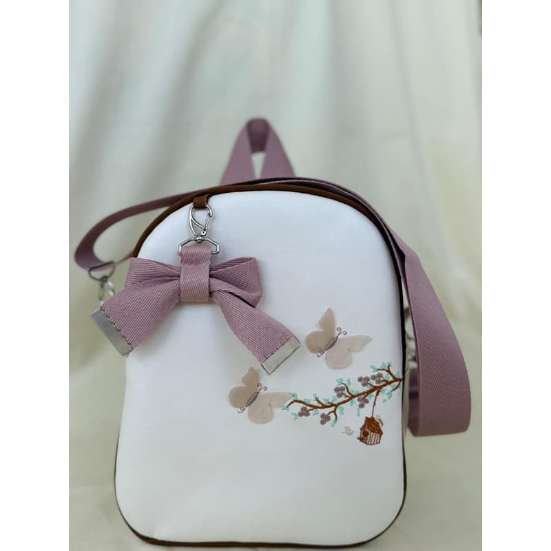 Mochila  Frasqueira  Maternidade Luxo Bordado impermeável Leao/ Galho sintético