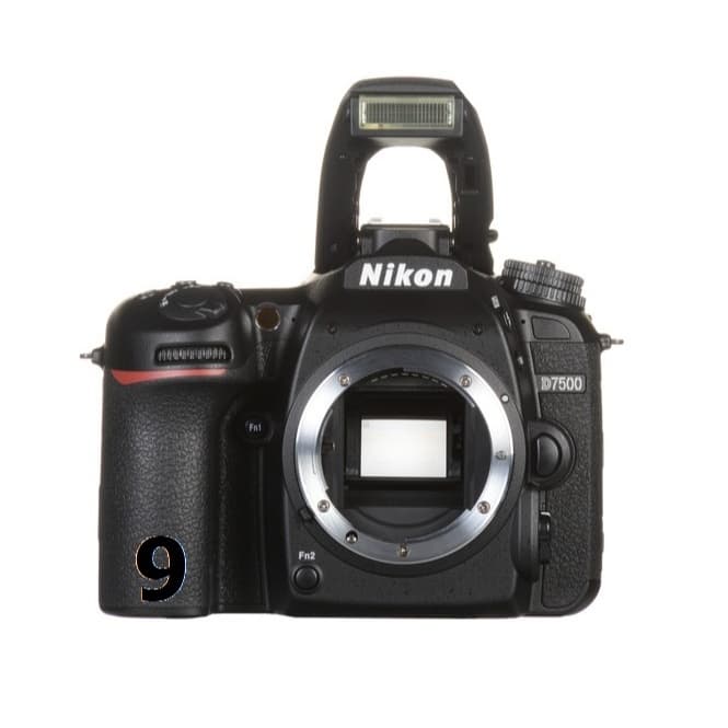CÂMERA NIKON (CORPO) D7500 4K NOVÍSSIMA, IMPECÁVEL X0P1  9