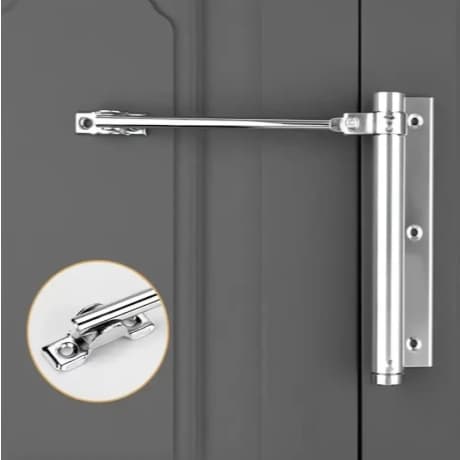 Mola Inox Fechamento Automatico de Porta Ate 25kg Casa Lojas