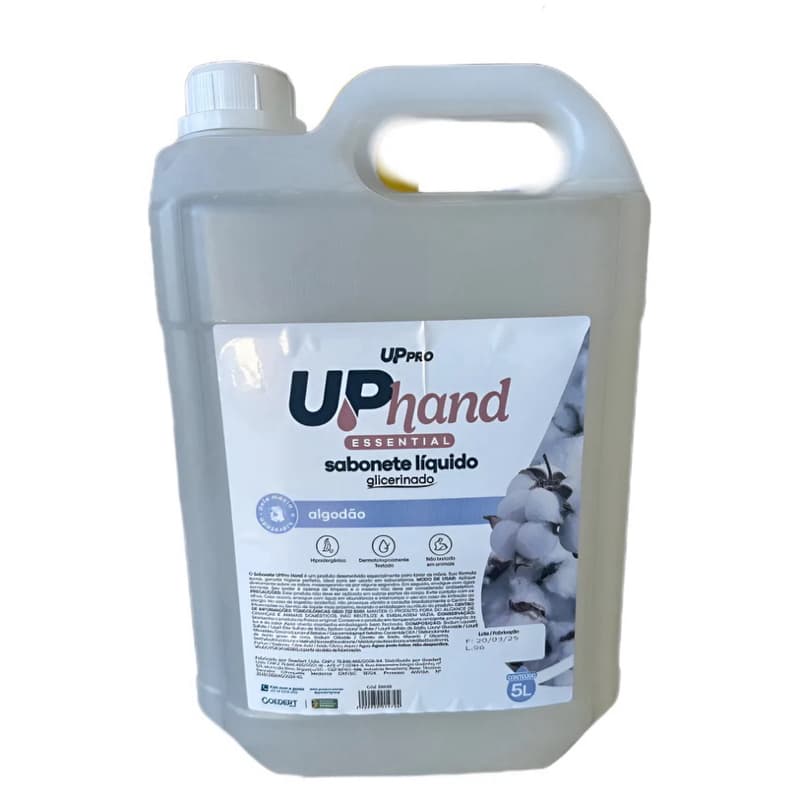 Sabonete Líquido Glicerinado 5Lt Up Pro UP Hand Algodão