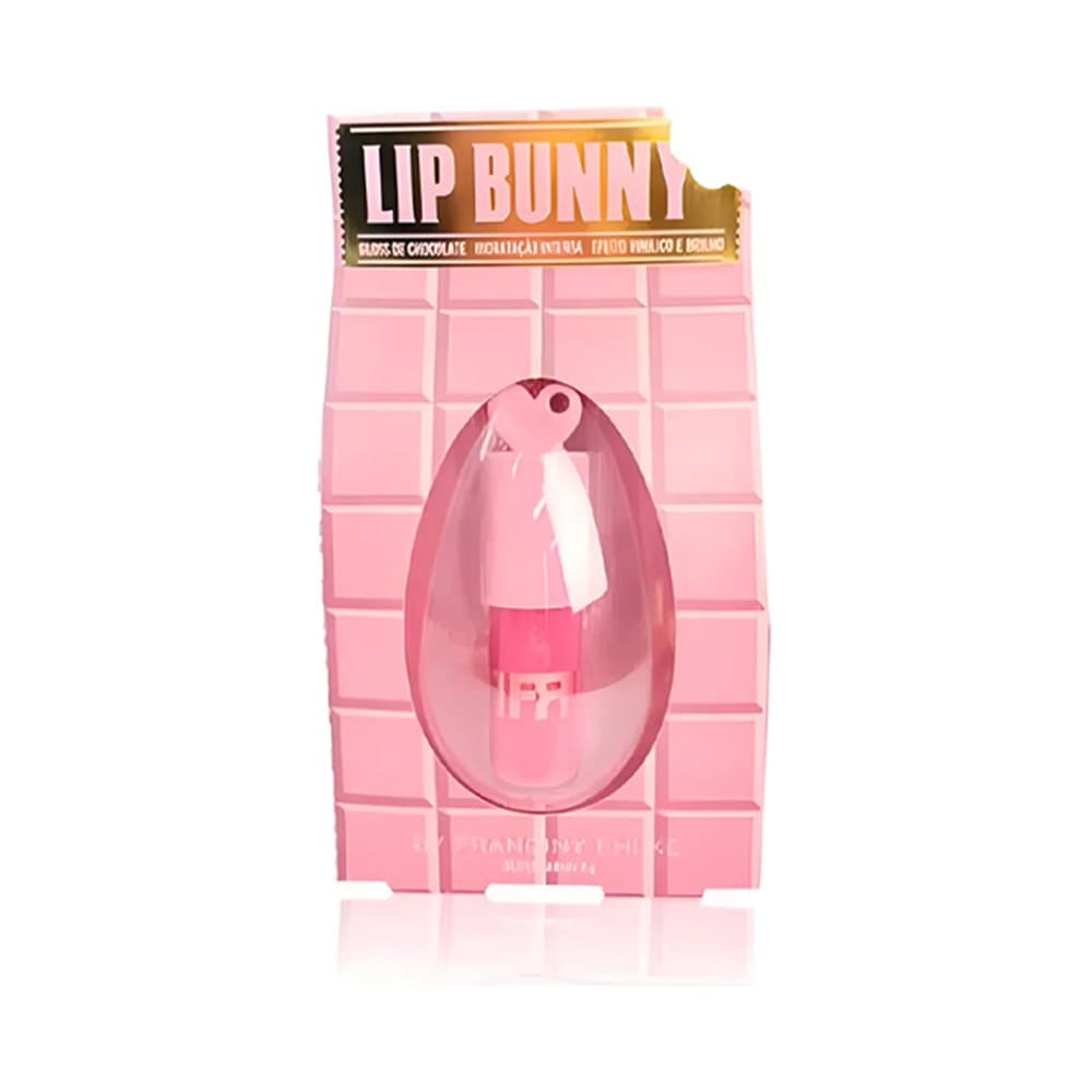 Gloss Lip Bunny Lip Love Brilho Labial Chocolate Balas Rosa-chiclete