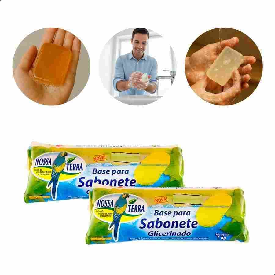 2kg Bases Glicerinada Para Sabonetes Transparente