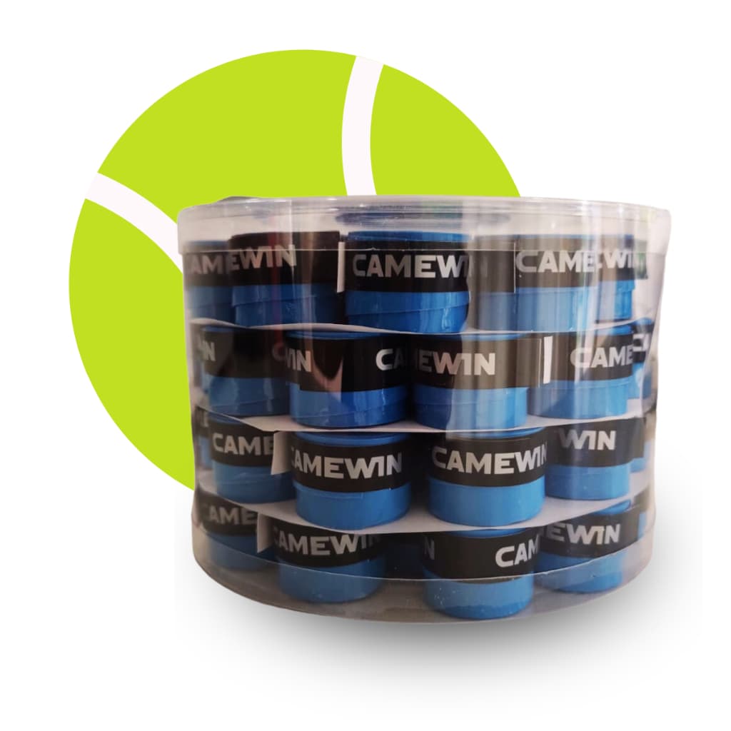 Kit C/60 Overgrip Para Raquete Beach Tennis Tênis Grips Cor