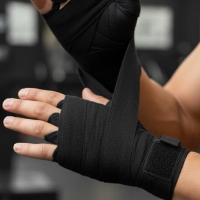 1 PAR de bandagem 3M Pulseira De Treinamento De Boxe muay Thai , Tiras De Pulso Esportivas , Faixa!