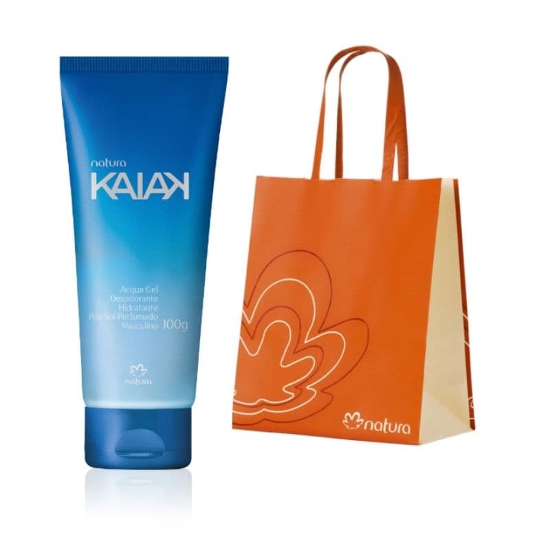 Natura Kaiak Desodorante Hidratante Acqua Gel Pós-sol Perfumado 100g