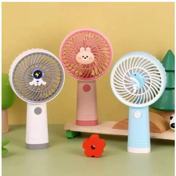 Ventilador Portátil De MãoRecarregável USB Leve Compacto e Eficiente Ideal para Maquiagem VEN-598