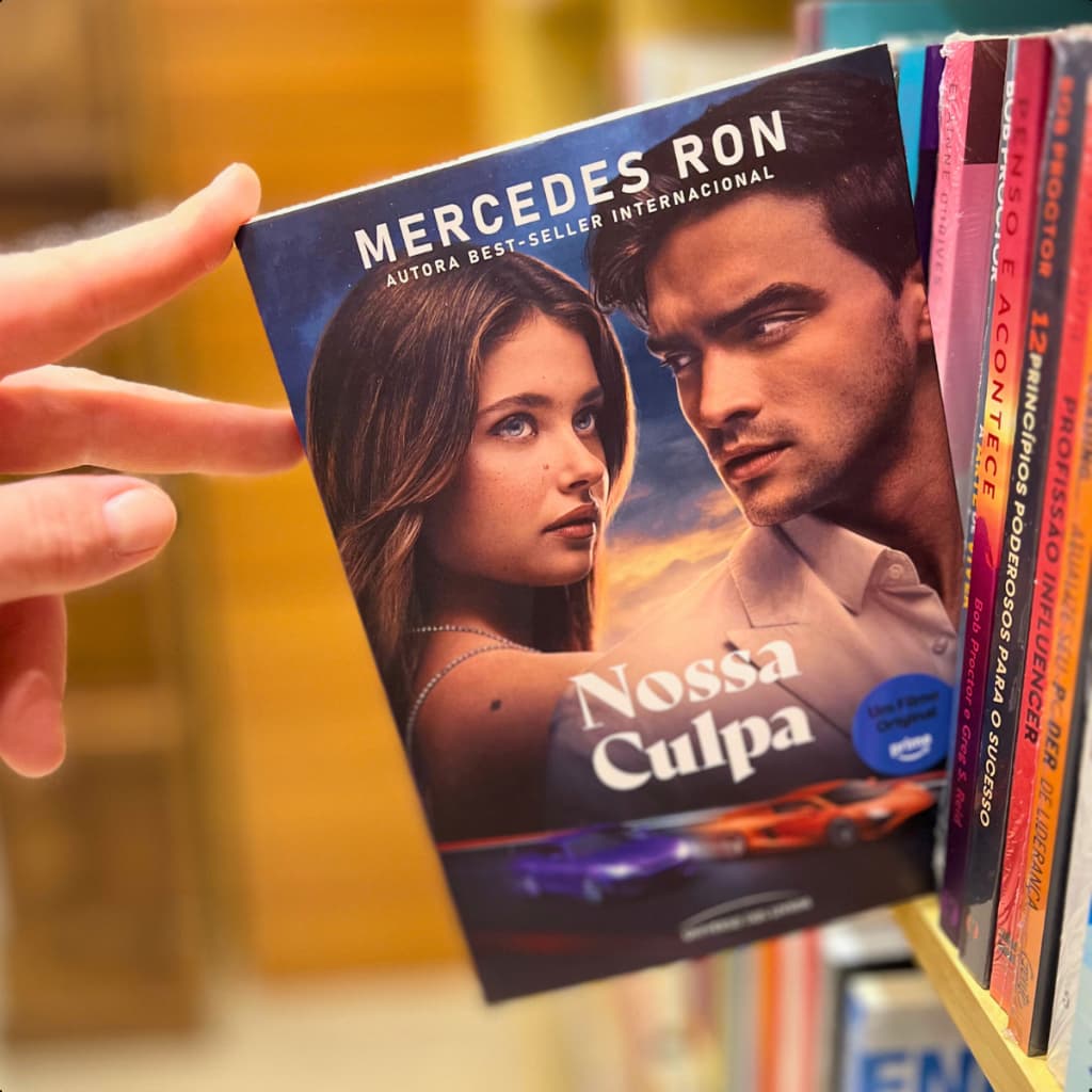 Livro Nossa Culpa – Mercedes Ron | Continuação de Minha Culpa e Romance Jovem Adulto Original