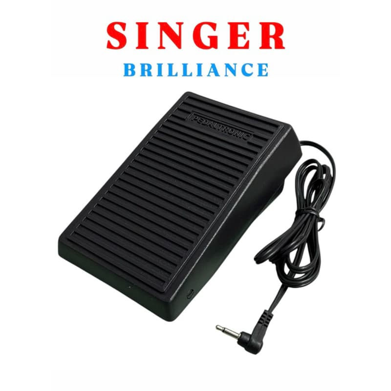 Pedal Acelerador Máquina de Costura Singer Brilliance Starlet e Stylist Eletrônica VP