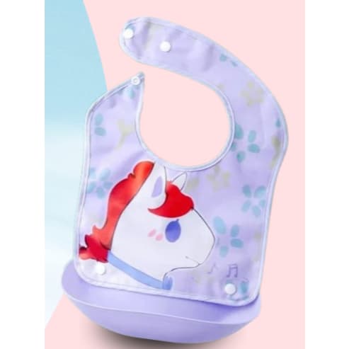 Babador Silicone Cata Migalha Impermeável