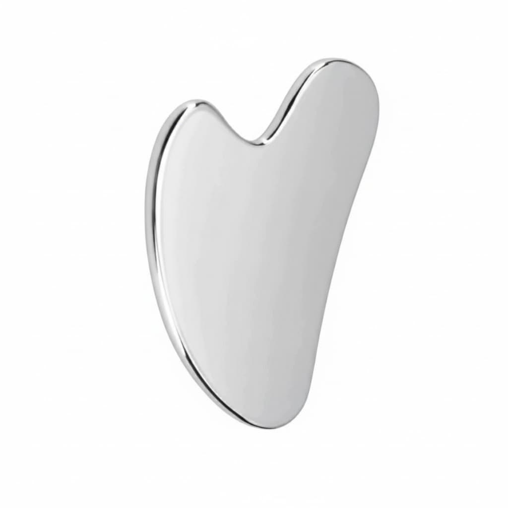 Massageador Facial e Corporal Aço Inox Gua Sha Raspagem Skincare Rosto Relaxamento SPA Massagem