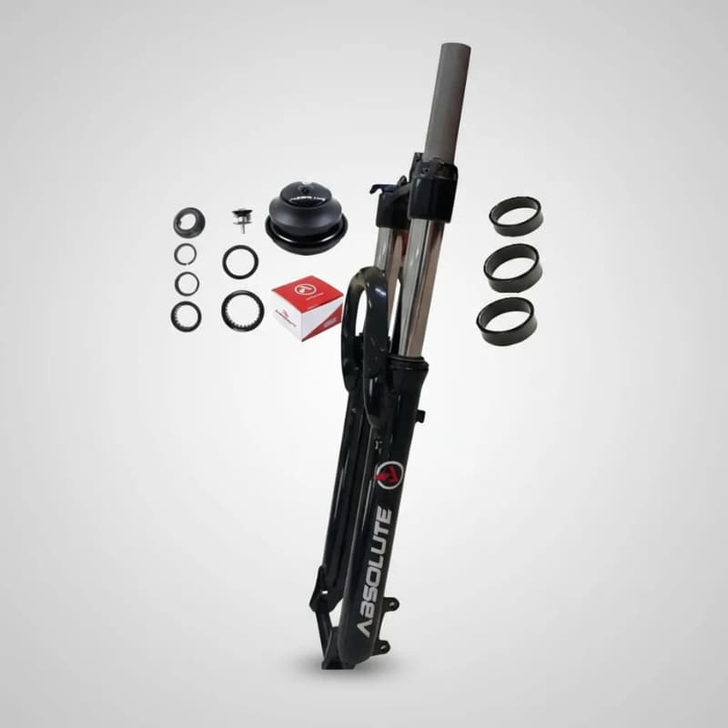 GARFO SUSPENSÃO ARO 29 ABSOLUTE MXFK18 AHD 100M C TRAVA E REG PRÉ-LOAD + CAIXARIA